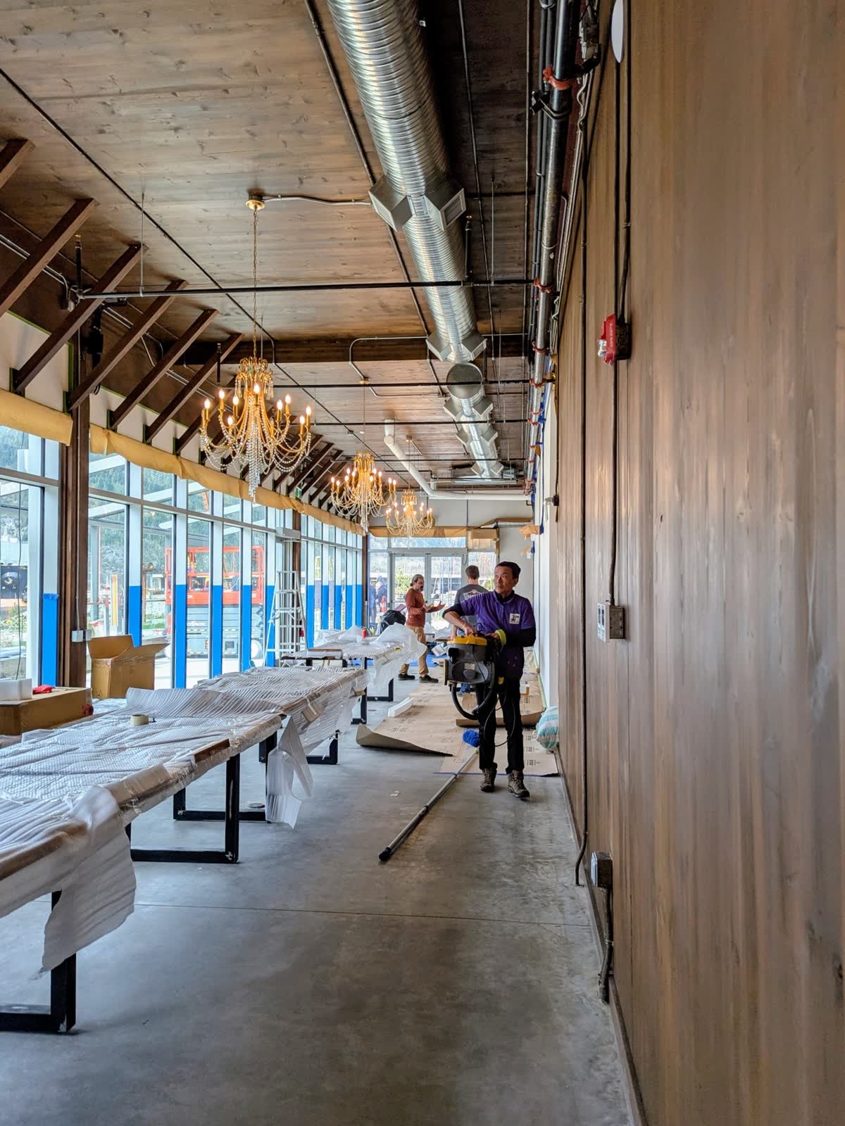 Post-construction cleanup service in Whistler